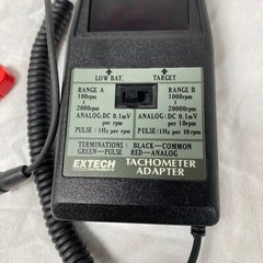 EXTECH Instruments Tachometer Adapter 100rpm – 2000rpm 1000rpm – 20000rpm TESTED