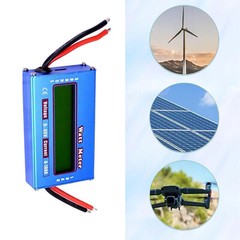 Digital Monitor LCD 12V 24V Volt Amp Watt Meter RC Battery Solar Power Analyser
