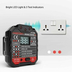RCD/GFCI Socket Outlets Tester Circuit Voltage Line Detector Breaker Finder Tool