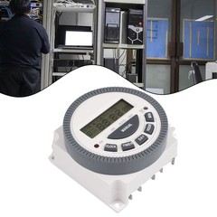 Weekly Programmable TM619 Timer Switch with LED Indicator and LCD Display