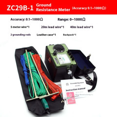 ZC29B-1/2 ZC-8 Earth Resistance Tester Shaking Table Earth Resistance Meter