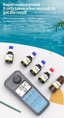 AE86063 water quality meter PH residual chlorine ammonia nitrogen nitrite H2S