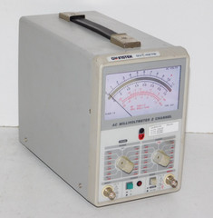 GW Instek GVT-427B AC Millivoltmeter 2 Channel Benchtop Electronic Test Meter