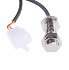 Odometer 3 pins Sensor Cable With 2 Magnets ATV Motorcycles Digital Speedometer