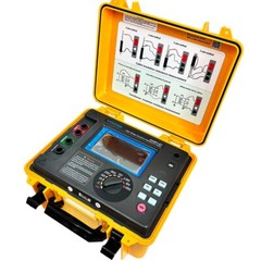 High Voltage Insulation Resistance Tester with 250V 500V 1KV 2.5KV 5KV 10KV