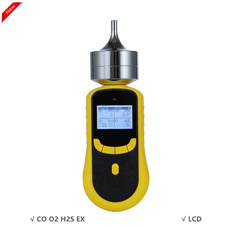 SKY2000-M4 4 Gas Analyzer Practical Meter Detector For CO O2 H2S EX W/Pump LCD
