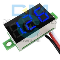 5PCS 0.36″ LED Panel Voltage Meter 3Digit 3 Wires Display Voltmeter DC 0-30V