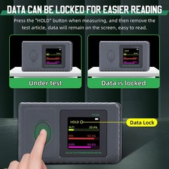 DY32A Compact Digital Tester for Car Tint Film Light Transmission Check