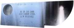 Ultrasonic Flaw Detector Calibration Block 1018 Carbon Steel Diameter 1.5mm 3mm