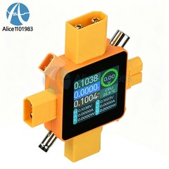 XT369P DC 4.5-80V 30A 4000W Model Aircraft Volt Power Meter fit XT60/XT30/XT90