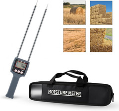 TK100H Portable Hay Moisture Meter with Probe, Accurate and Fast Tester