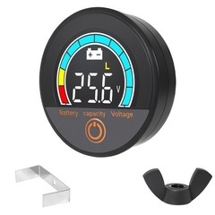 Blue IP67 Waterproof Battery Meter Monitor – 12V 24V 36V 48V 60V 72V 84V Digital