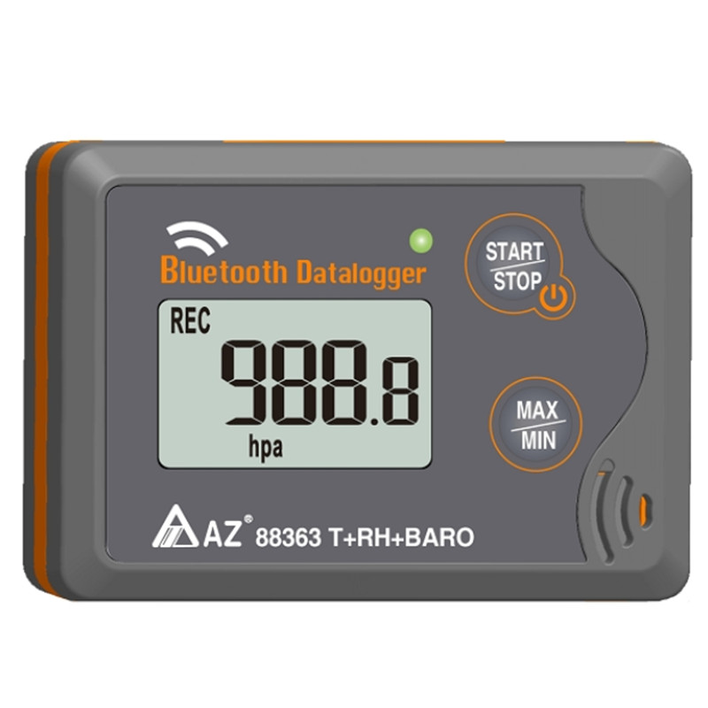 AZ 88363 Humidity,Temperature and Barometric Pressure Logger Measure #