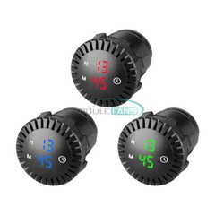 12V/24V Electronic Clock Automotive Car Boat Motorcycle Touch Digital Clock