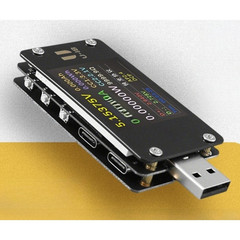 USB Voltage Current Tester with PD Quick Charge for 2.0 3.0 Protocol Support