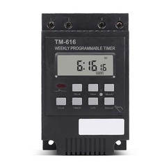 30AMP Weekly Programmable Timer Relay Digital Switch For Energy Saving