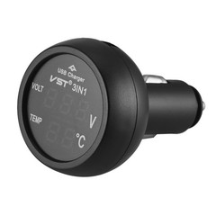 for CHARGER Voltmeter 12V/24V Accessories Black VST-706 Cigarettes Lighters