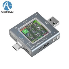 DC 0-50V 6.5A Digital Voltage Current Power Meter Tester for Cell Phone Charger