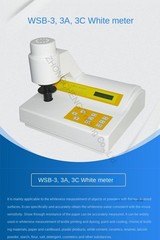 Portable Powder Whiteness Meter / Desktop Digital High-Precision Whiteness Meter