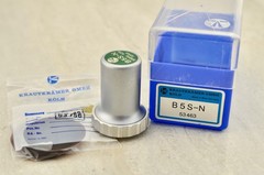 Krautkrämer West-Germany B5 S-N 5MHz ultrasonic protective face transducer probe
