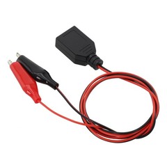 For Alligator Clip USB Power Cord 60CM for Voltage and Current Testing