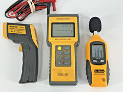 Mixed Lot Thermocouple Meter IR Thermometer Sound Level Meter Test Equipment