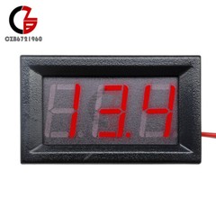 0.56″ Red LED Digital Tube Digital DC4.5-30V Three Voltmeter Voltage Panel Meter