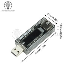 USB Current Voltage Tester USB Voltmeter Ammeter USB Charger Detector 4-30V 0-3A