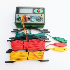 0.01-2000Ω Digital Insulation Tester Ground Earth Resistance Meter For Testing