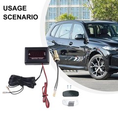 Car Engine Digital Water Temperature Gauge Complete Kit with Sensor Plug 12V~24V