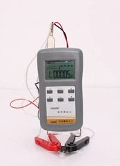 Handheld DC Micro Ohm Meter 4-Wires Milliohm Meter Low Resistance Meter Tester