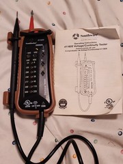Southwire Electrical Tester Meter 41160S With Manual Tested Read