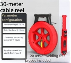 Blockage Detector, Blockage Remover, High-Precision Water Line Cable Tracer