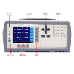 Multi Channel Thermocouple Data Logger 8 Channel with Range -200℃~1800℃ 0.1℃