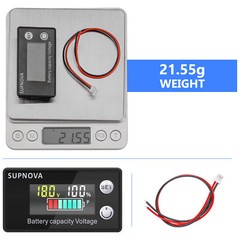 Battery Monitor12v 24v 36v 48v 60v 72v ,Car Golf cart Battery Indicator Meter US