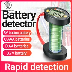 ANENG BT138 Universal Digital Battery Tester Checker Silicone wire Magnetic AAA
