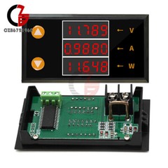 DC0-200V 10A Range 4/5-bit LCD/LED Precision Voltage Current Power Meter Tester