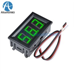 0.56 inch LED Display DC0V-100V Panel Meter Digital Voltmeter Three Wires