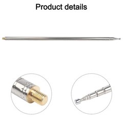 Telescopic for GP For PAC12 JPC7 Shortwave Radios 201 Stainless Steel