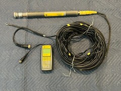 YSI 600XLM Water Quality Sonde w/ 610-DM Logger & 200 Ft. Cable — UNTESTED