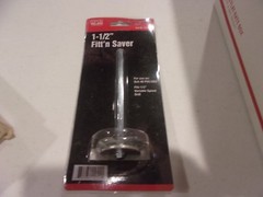 WAL RICHPART 1812060 1 1/2 IN FITT’N SAVER FOR USE SCH 40 PVC/ABS PIPE DRIL