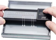 Laser Glass Thickness Gauge Single Layer Glass Double Triple Glazing