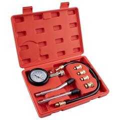 Compression Tester Kit, Small Engine Cylinder Test Pressure Gauge Tool S