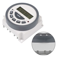 Weekly Programmable TM619 Timer Switch with LED Indicator and LCD Display