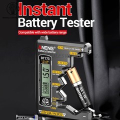 ANENG Button Cell Battery Tester 9V N AA AAA Universal Digital Battery Tester