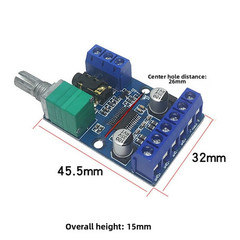 TPA3110 Digital Audio Board for DIY Amplifiers 30Wx2 Output DC 12V