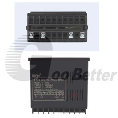 DC/AC Voltmeter Ammeter LCD Digital Panel Meter Voltage Current Test Meter DF3-C