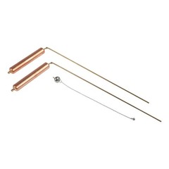 for 2 Piece Lightweight Copper Rod Set for Effective Metal Detection Tasks