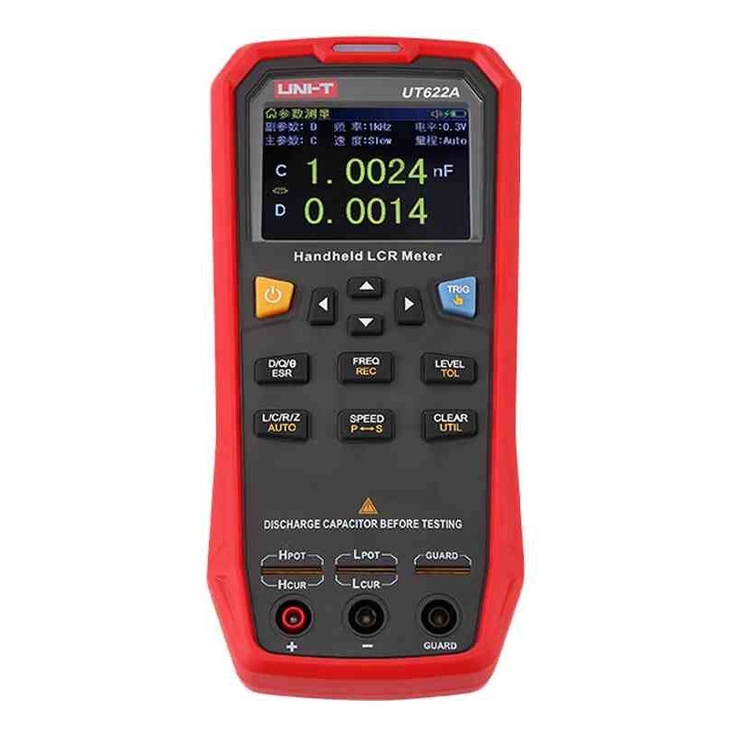 UT622A LCR Meter Digital Resistance/Inductance/Capacitor Tester w TFT LCD