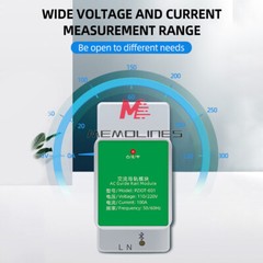 AC70-260V 100A Single Phase Din Rail WIFI Electric Power Meter Energy Wattmeter